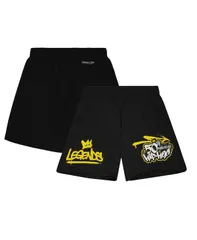 ミッチェルネス メンズ ボトムス ハーフパンツ・ショーツ ショートパンツ Mitchell Ness Mens Black 50th Anniversary of HipHop Legendshortのサムネイル