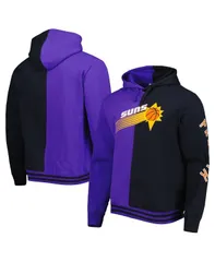 ミッチェルネス メンズ アウター パーカー・スウェット Mitchell Ness Mens Purple Black Phoenix Suns Hardwood Classicsplit Pulloのサムネイル
