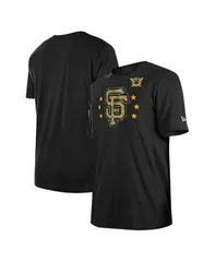 ニューエラ メンズ トップス Tシャツ New Era Mens Black San Francisco Giants 2024 Armed Forces Day TShirt Black ブラック