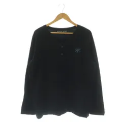 ハンティングワールド HUNTING WORLD ヘンリーネック 長袖カットソー Tシャツ コットン XL 黒 /NR ■OSのサムネイル