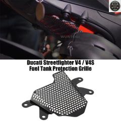두카티 스트리트 파이터 V4 V4S 2020 용 모터 사이클 연료 탱크 커버 가드 스트리트 파이터 V4 V4S 모터 사이클