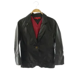 トミーガール tommy girl レザージャケット アウター S 黒 /NR ■OSのサムネイル