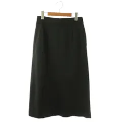 カルバンクライン CALVIN KLEIN コットンロングスカート 11 ブラック /DF ■OSのサムネイル