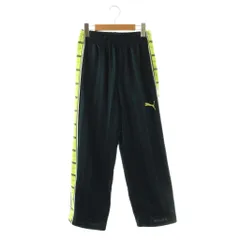 プーマ PUMA パンツ SS 紺 ネイビー ストライプ柄 サイドライン ロゴ /KGのサムネイル