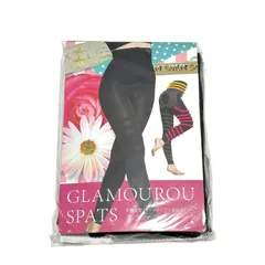 GLAMOUROUSPATS グラマラスパッツ 加圧スパッツ ブラック M/L 着圧レギンス 骨盤ケア 美脚 美尻 ダイエット インナー 着圧タイツ レディース 補正下着 着圧スパッツ Black