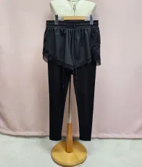 ブラック ハーフパンツ レギンスのサムネイル