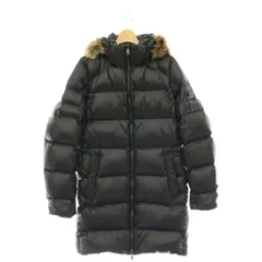 ポロ ラルフローレン POLO RALPH LAUREN ダウンコート ジップアップ フード ファー M ブラック /DO ■OSのサムネイル