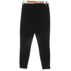 ポロ ラルフローレン POLO RALPH LAUREN 美品 スポーツウェア レギンス ストレッチパンツ 6 イージー テーパード 裾ジップ 黒 ブラック /KB ■GY62のサムネイル