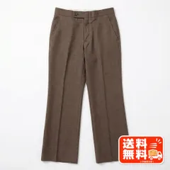 RON/MARKER ロンマーカー ウール スラックス パンツ ブラウン INCOTEX風のサムネイル