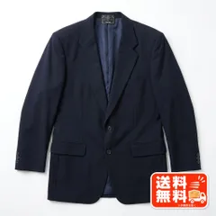 ISETAN イセタン テーラードジャケット ウール100% ネイビー 紺 BURBERRY LONDON風のサムネイル