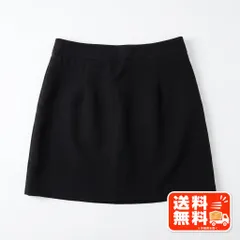 ミニスカート ブラック 無地 シンプル フレアのサムネイル