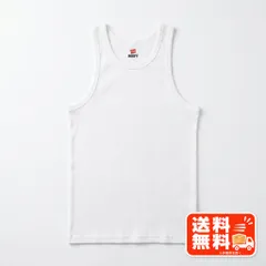 Hanes ヘインズ BEEFY タンクトップ 白 Lサイズ メンズ 無地 B.V.D風のサムネイル