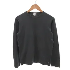 アルマーニ コレツィオーニ ARMANI COLLEZIONI Tシャツ ロンT 長袖 無地  52 グレー ラウンドネック /TL ■GY62のサムネイル