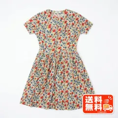 VOR ヴォア 花柄 半袖ワンピース 7ARサイズ コットン100% 日本製 SOUP風のサムネイル