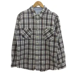 アウトドアプロダクツ OUTDOOR PRODUCTS カジュアルシャツ L マルチカラー チェック柄 長袖 胸ポケット /PPのサムネイル