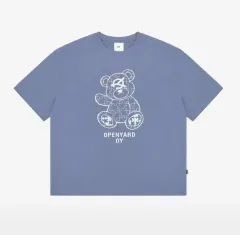 OY オワイ オドルイ クマ Tシャツ パズル サブカルチャー ドンペン 量産型 地雷系のサムネイル