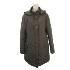 ローレンラルフローレン LAUREN RALPH LAUREN コート M カーキ キルティング加工 長袖 フード付き 74884 332 /AH13 ■ECD004のサムネイル