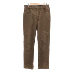 ダブルアールエル RRL コーデュロイパンツ ストレートシルエット ジップアップ 29/32 茶 ブラウン /JS ■GY58のサムネイル