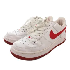 ナイキ NIKE WMNS AIR FORCE 1 VALENTINE DAY WHITE RED スニーカー シューズ ローカット 23㎝ 白 ホワイト 307109-161 /FFのサムネイル