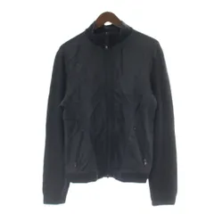 アルマーニ ジーンズ ARMANI JEANS ブルゾン 上着  S 黒 ブラック スタンドカラー ダブルジップ  /GP ■ECD001のサムネイル