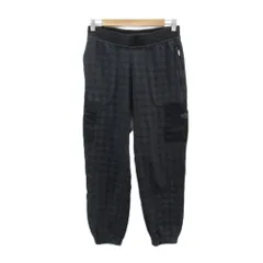 アディダスオリジナルス adidas originals ジョガーパンツ 七分丈 L 黒 ブラック 千鳥格子柄 カーゴポケット /SM1 ■ECA002のサムネイル