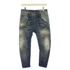 DIESEL Fayza W23 ストレッチ ボーイフレンドデニム ダメージ加工 