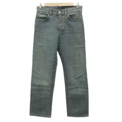シーケーカルバンクライン ck Calvin Klein デニムパンツ ジーンズ ロング丈 31インチ 青 ブルー ウォッシュ加工 /SM9 ■ECD001のサムネイル