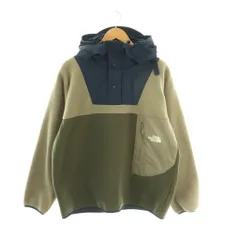ザノースフェイス THE NORTH FACE フリースパーカー プルオーバー M ネイビー カーキ /CX ■GY62のサムネイル