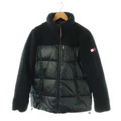 トミーヒルフィガー TOMMY HILFIGER 中綿ジャケット ブルゾン ボア切替 S/P ネイビー /ES ■ECD001のサムネイル