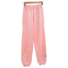 アディダス バイ ステラマッカートニー adidas by Stella McCartney スウェットパンツ ジョガー ロゴ プリント 3XS ピンク /FF ■GY62