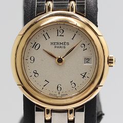 エルメス クリッパー 純正コマ コンビカラー 12mm レディース腕時計