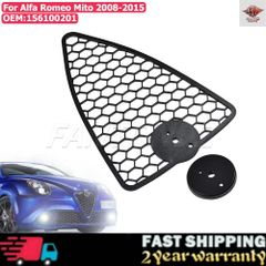 アルファロメオ ミト 艶消しシルバー 純正フロントグリル ALFA MiTo