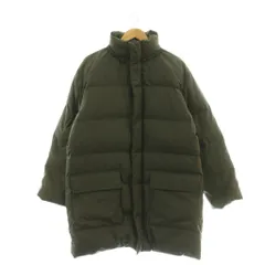 シーケーカルバンクライン ck Calvin Klein ダウンコート L ダークカーキ /ES ■ECD001のサムネイル