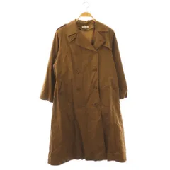 カルバンクライン CALVIN KLEIN トレンチコート 11 L 茶 ブラウン ロング丈 長袖 /GG ■ECD002のサムネイル