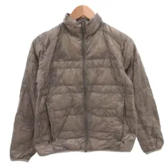 ザノースフェイス THE NORTH FACE ライトヒートダウンジャケット ブルゾン ナイロン ロゴ刺繍 M グレー NDW18174 /FF GY62のサムネイル