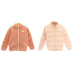 ザノースフェイス THE NORTH FACE 子供服 ダウンジャケット リバーシブル ナイロン ジップアップ XS ピンク NDJ52076Z /HN ■ECD001のサムネイル