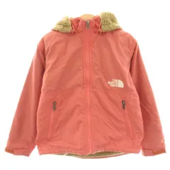 ザノースフェイス THE NORTH FACE 子供服 ジャケット 120 ピンク 茶 ブラウン ボア裏地 袖中綿 ジップアップ  NPJ71856 /HN ■ECD001のサムネイル