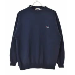 【FILA】90s ワンポイントロゴ長袖スウェット