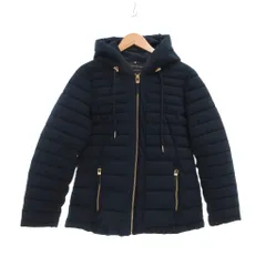 トミーヒルフィガー TOMMY HILFIGER Hooded Packable Puffer Coat 中綿ジャケット L 紺 ネイビー 長袖 フード付き キルティング TWFY12491 /NU ■ECD001のサムネイル