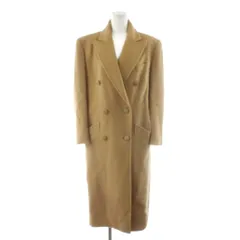 セリーヌ CELINE チェスターコート ロング丈 ダブル カシミヤ ウール アウター 36 ベージュ /AN67 ■ECD001のサムネイル