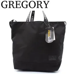 GREGORY トートバッグ 2way ショルダーバッグ ブラック ナイロン