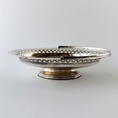 最高峰】フランス エルキューイ ERCUIS シルバートレイ 透かし彫り