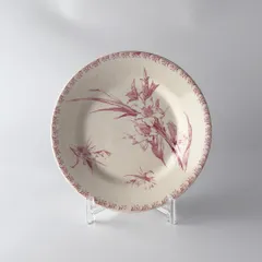 フランス アンティーク GIAN グラジオラス プレート GLAIEUL 皿 ヴィンテージ 花柄 食器 クラシック ディナープレート ジアン 73261のサムネイル