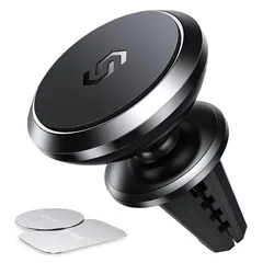 【 令和新型 】 Syncwire マグネット式 車載ホルダー スマートフォンホルダー 360度回転 エアコン吹き出し口用 アルミ合金製 iPhone 12 12mini ／ 12 pro ／12 pro Max／SE ／ 11 ／ X ／ 8 ／ 8 P 1