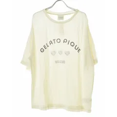 【gelatopique】24SS PUCT244233 UNISEXワンポイントTシャツ半袖Tシャツのサムネイル