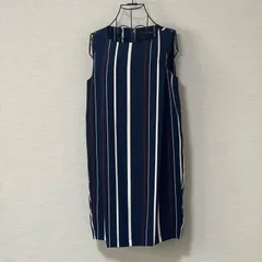D2【DouDou】ストライプ ノースリーブ ワンピースのサムネイル