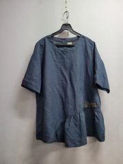 新品未使用）MICHAEL MICHAEL 薄手 ビッグカラーブラウス - メルカリ