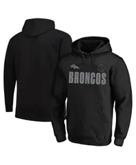 ファナティクス メンズ アウター パーカー・スウェットール Fanatics Mens Black Denver Broncos Big Tall Chip Shot Hoodie Black ブラッのサムネイル