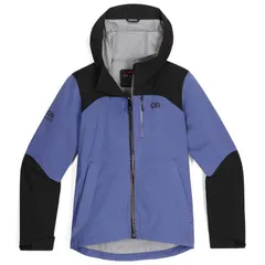 アウトドアリサーチ レディース アウター ジャケット・ブルゾン ヒール Outdooresearch Freewheel Stretch Rain Jacket Womens GalacticBlacのサムネイル