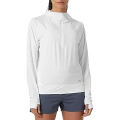 ヘリーハンセン レディース トップス シャツ パーカー Helly Hansen Shine Solen 12 Zip Hoodie Womens White ホワイトのサムネイル